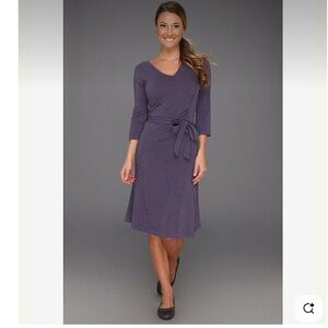 KUHL Salza Is Wrap Dress Açaí Size XS